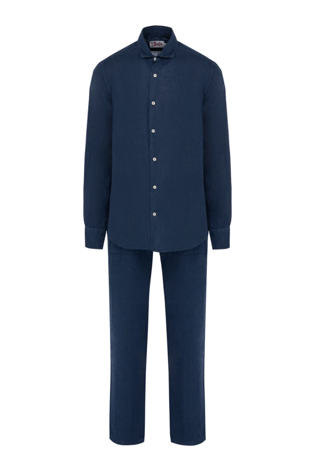 MC2 Saint Barth man men's blue walking suit made of linen купить с ценами и фото 178417 - photo 1