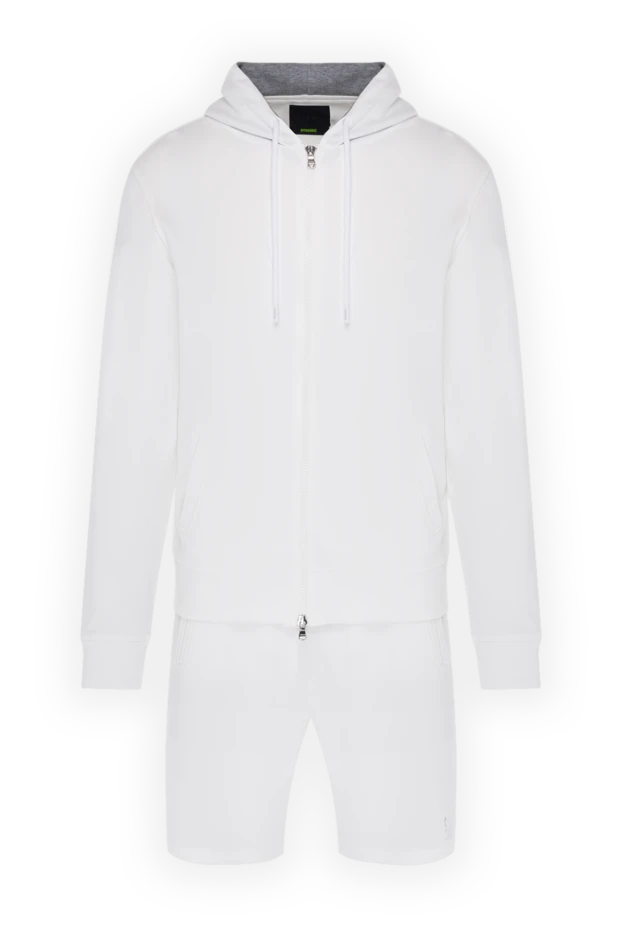 Barba Napoli man walking suit made of cotton and polyamide for men, white купить с ценами и фото 178448 - photo 1