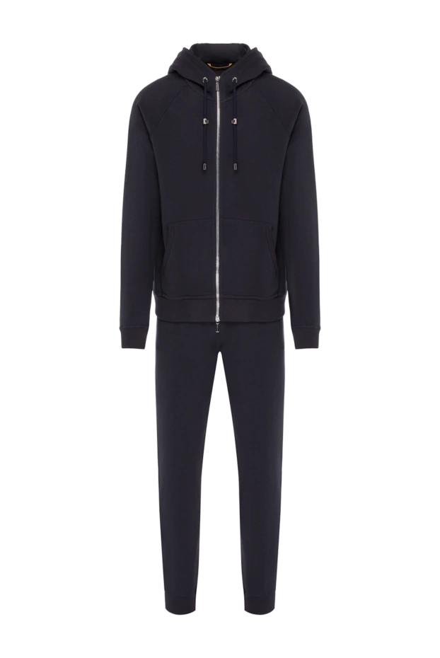 Moorer man men's blue walking suit made of cotton купить с ценами и фото 178460 - photo 1