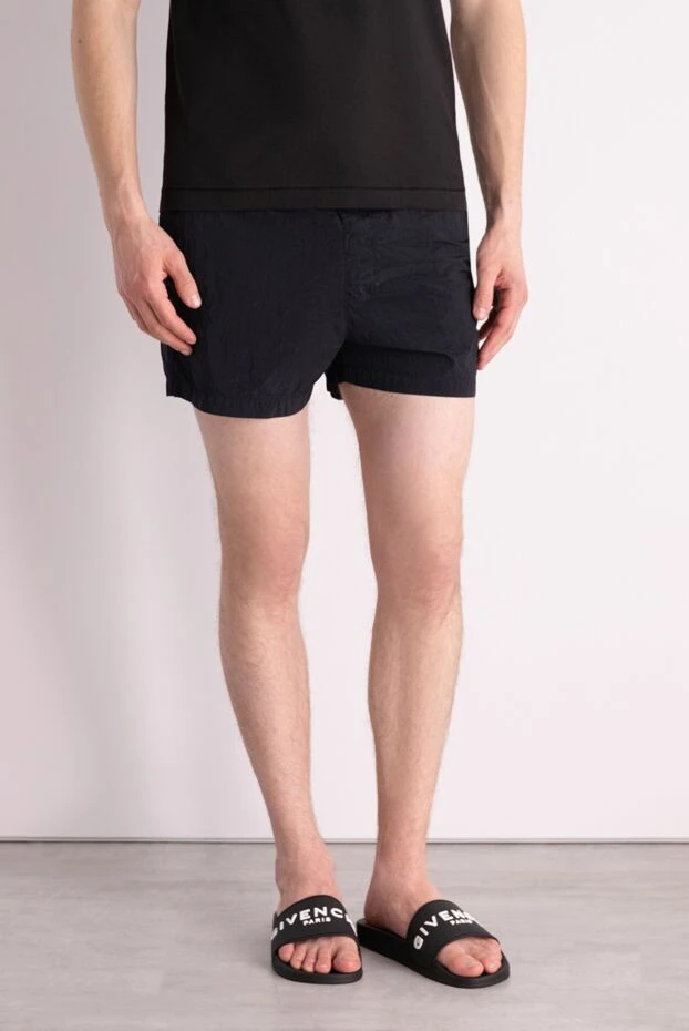 Stone Island men's beach shorts made of polyamide blue 178481 - photo 3