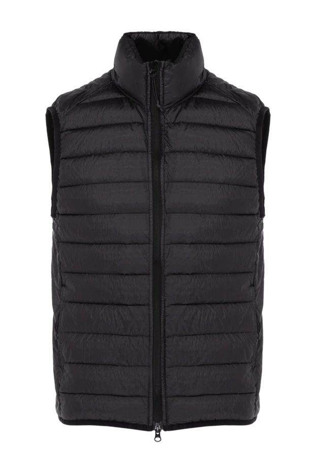 Stone Island man black men's vest made of polyamide купить с ценами и фото 178495 - photo 1