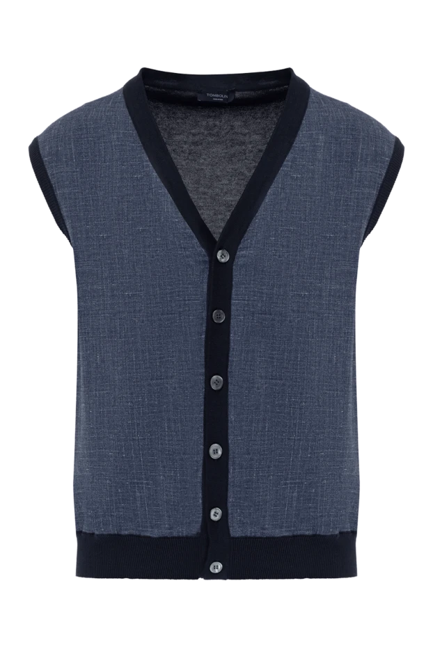 Tombolini man jersey waistcoat купить с ценами и фото 178524 - photo 1