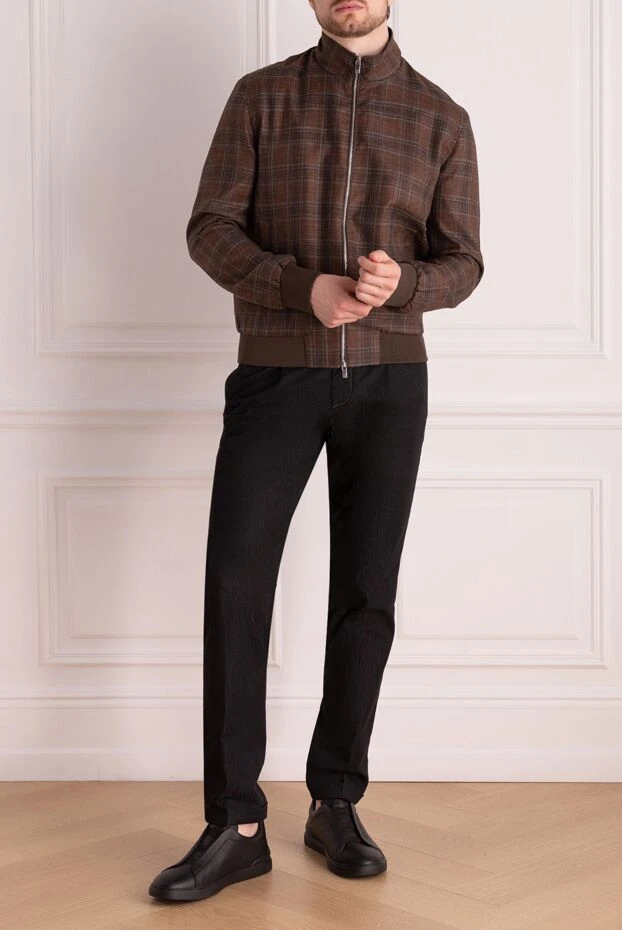 Tombolini man brown jacket for men купить с ценами и фото 178525 - photo 2