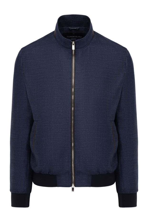 Tombolini man men's blue jacket купить с ценами и фото 178531 - photo 1