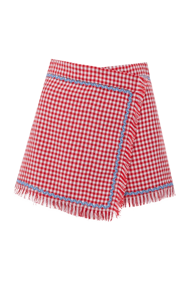 MSGM woman women's shorts red купить с ценами и фото 178559 - photo 1