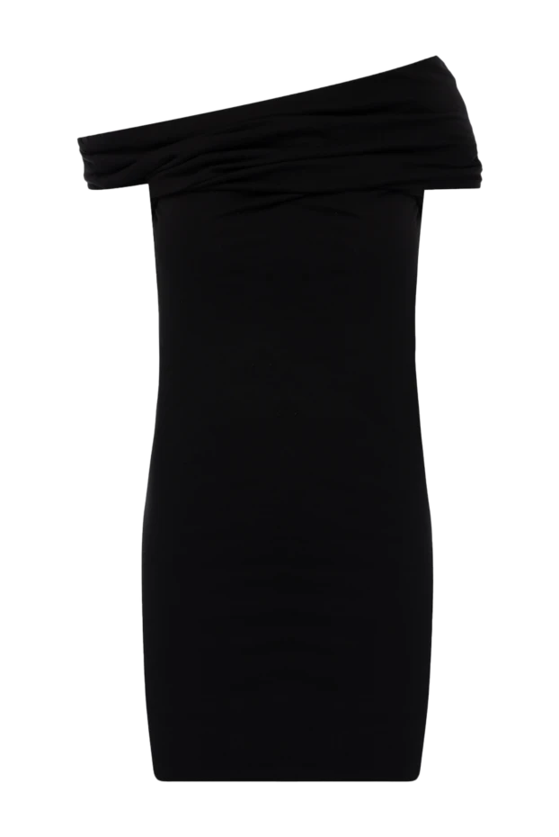 MSGM woman women's black cotton dress купить с ценами и фото 178561 - photo 1