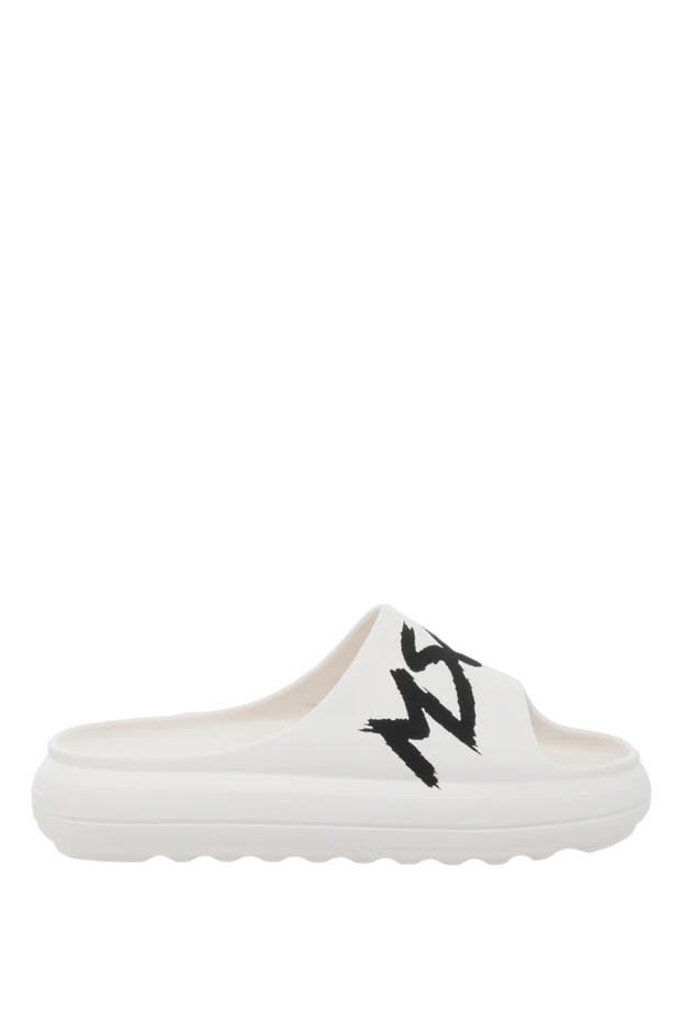 MSGM woman white rubber slippers f+a25889:d25889or women купить с ценами и фото 178564 - photo 1