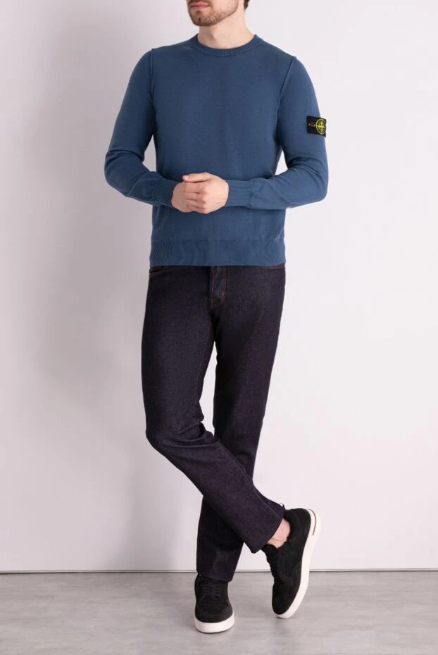 Jacob Cohen heavyweight denim jeans with contrasting orange stitching 178567 - photo 2