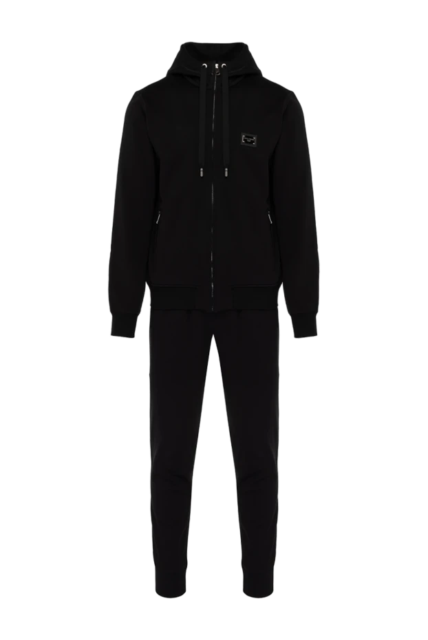 Dolce & Gabbana man men's black walking suit made of cotton купить с ценами и фото 178574 - photo 1