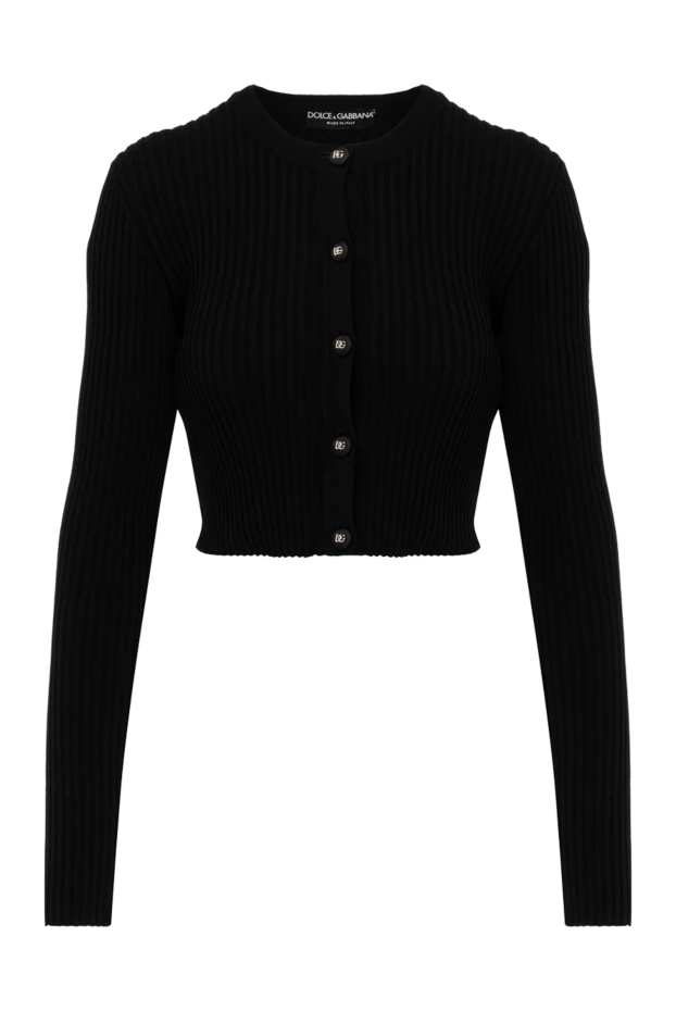 Dolce & Gabbana woman cardigan black for women купить с ценами и фото 178586 - photo 1