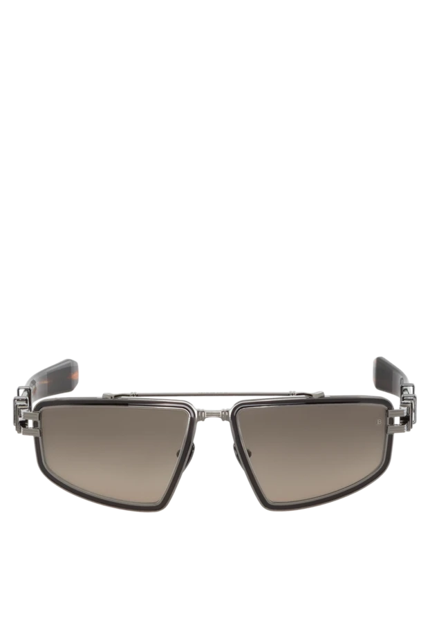 Balmain man glasses made of metal and plastic, brown for men купить с ценами и фото 178634 - photo 1