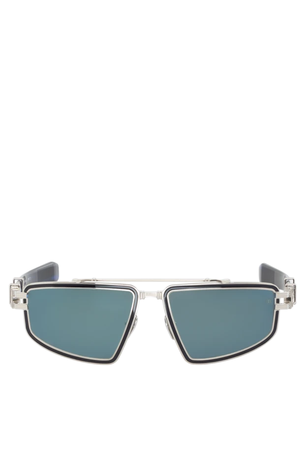 Balmain man glasses made of metal and plastic, blue for men купить с ценами и фото 178635 - photo 1