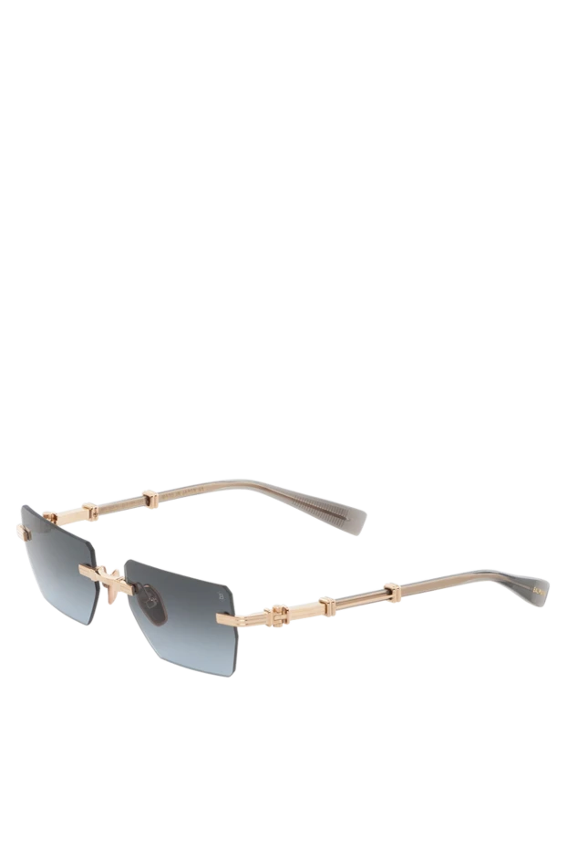 Balmain очки премиальные с тонкими золотыми дужками и серым градиентом
 178641 - фото 3