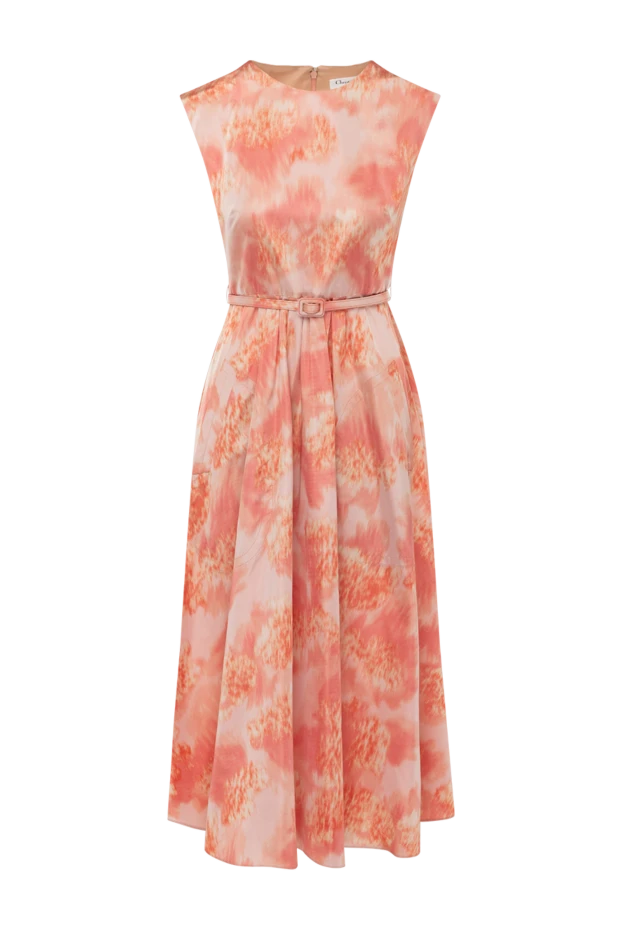 Dior woman women's pink silk dress купить с ценами и фото 178655 - photo 1