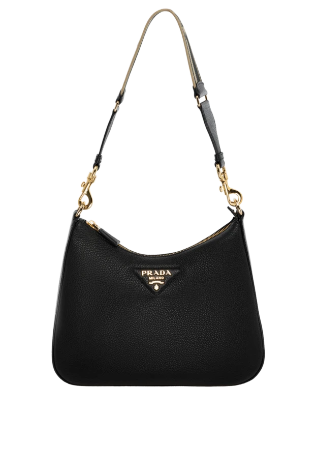 Prada woman black women's genuine leather bag купить с ценами и фото 178670 - photo 1