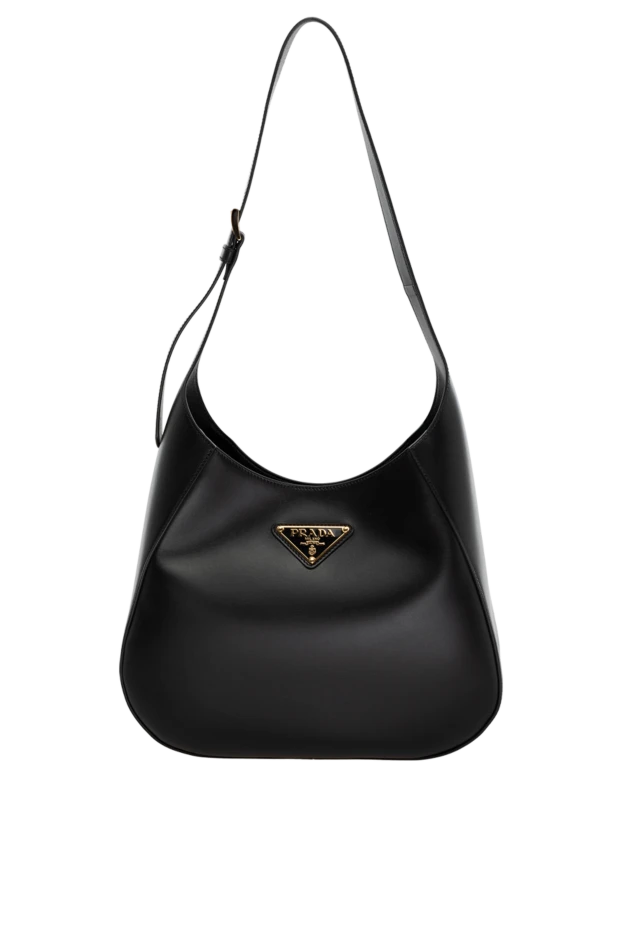 Prada woman black women's genuine leather bag купить с ценами и фото 178677 - photo 1