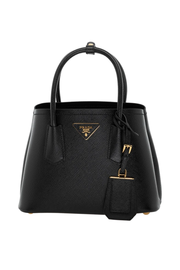 Prada woman black women's genuine leather bag купить с ценами и фото 178679 - photo 1