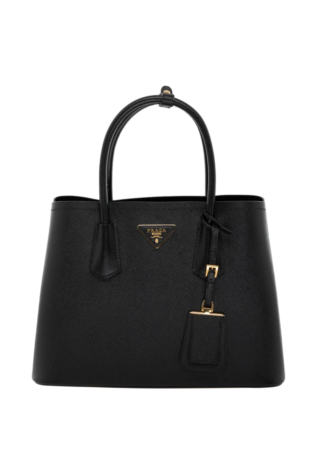 Prada woman black women's genuine leather bag купить с ценами и фото 178681 - photo 1