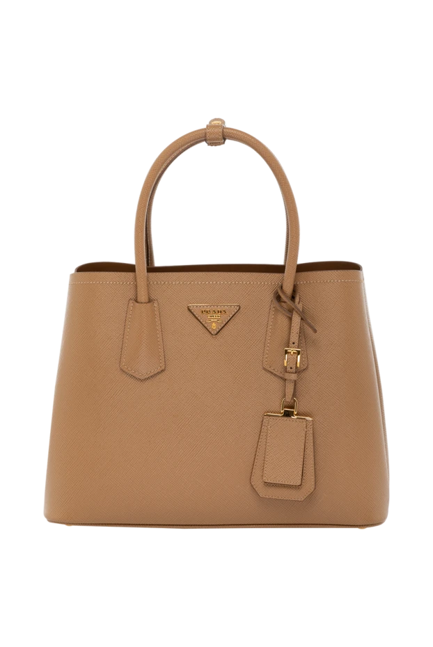 Prada woman brown women's genuine leather bag купить с ценами и фото 178682 - photo 1