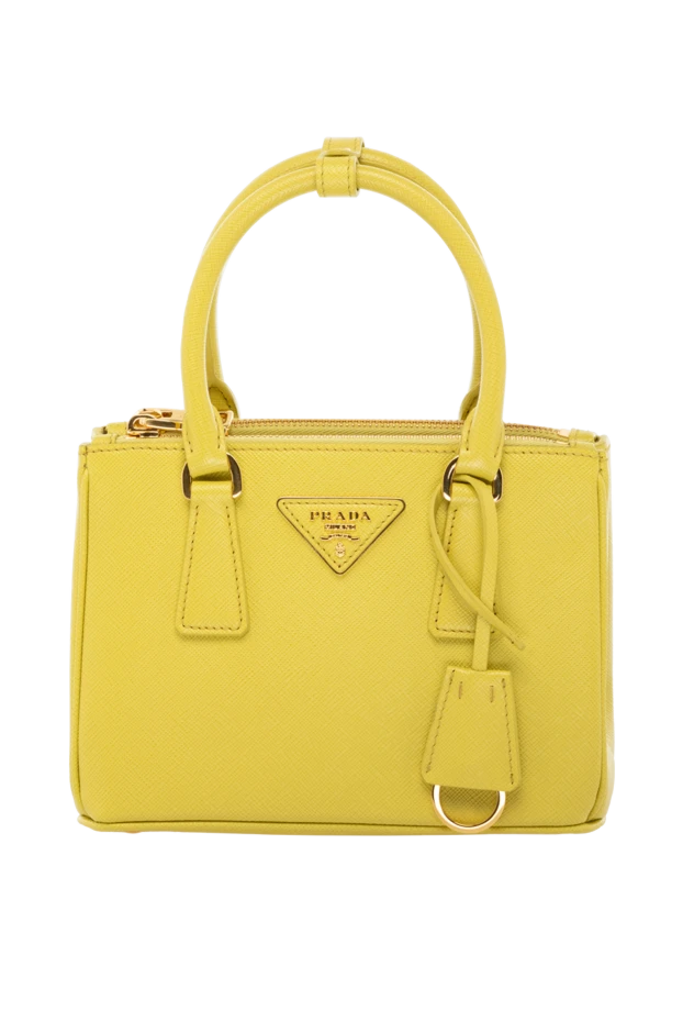 Prada woman yellow women's genuine leather bag купить с ценами и фото 178692 - photo 1