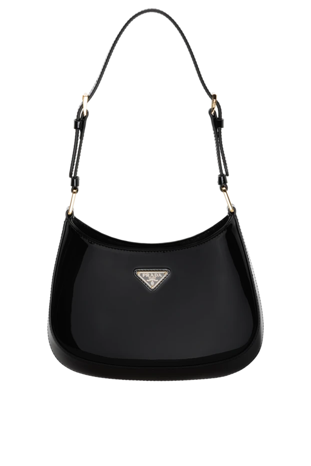 Prada woman black women's genuine leather bag купить с ценами и фото 178694 - photo 1