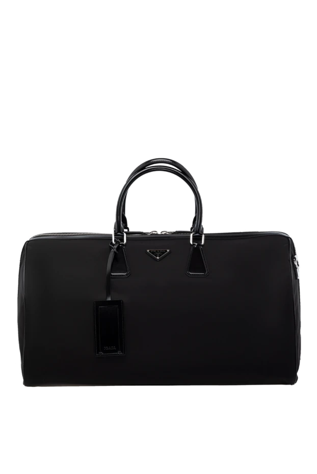 Prada man men's black travel bag made of polyamide купить с ценами и фото 178702 - photo 1