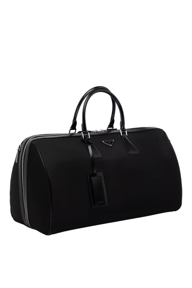 Kiton man black polyamide travel bag for men 174253 - photo 3