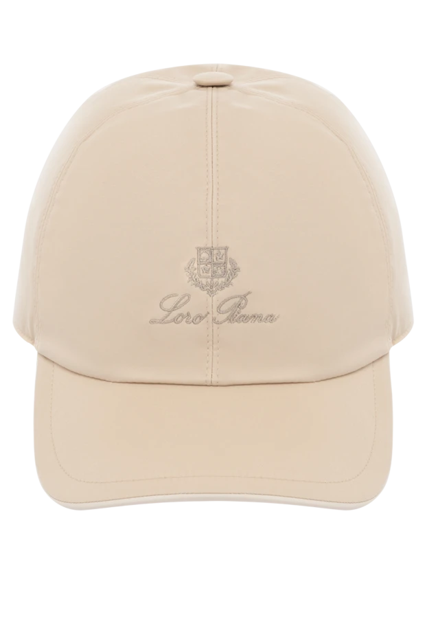 Loro Piana man beige men's polyester cap купить с ценами и фото 178715 - photo 1