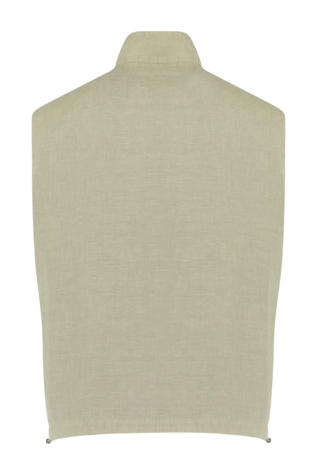 Loro Piana жилет из хлопка коричневый мужской 178719 - фото 2