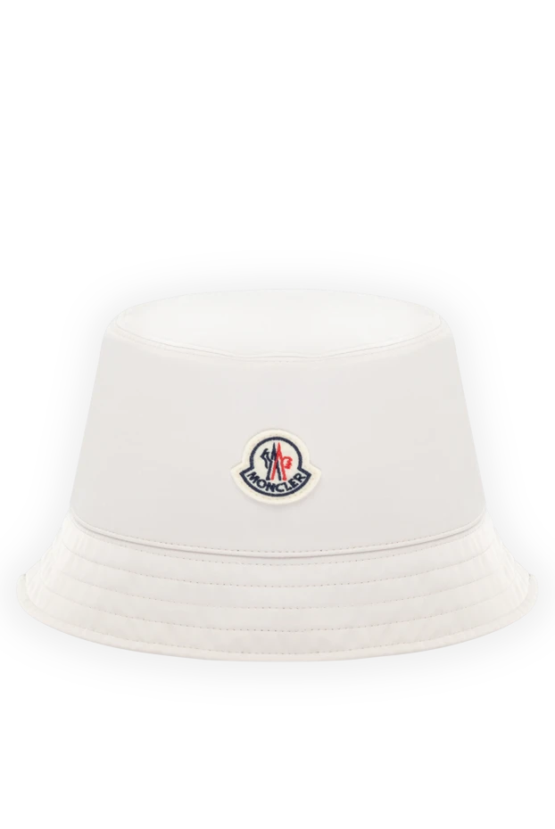 Moncler woman women's white polyester bucket hat купить с ценами и фото 178738 - photo 1