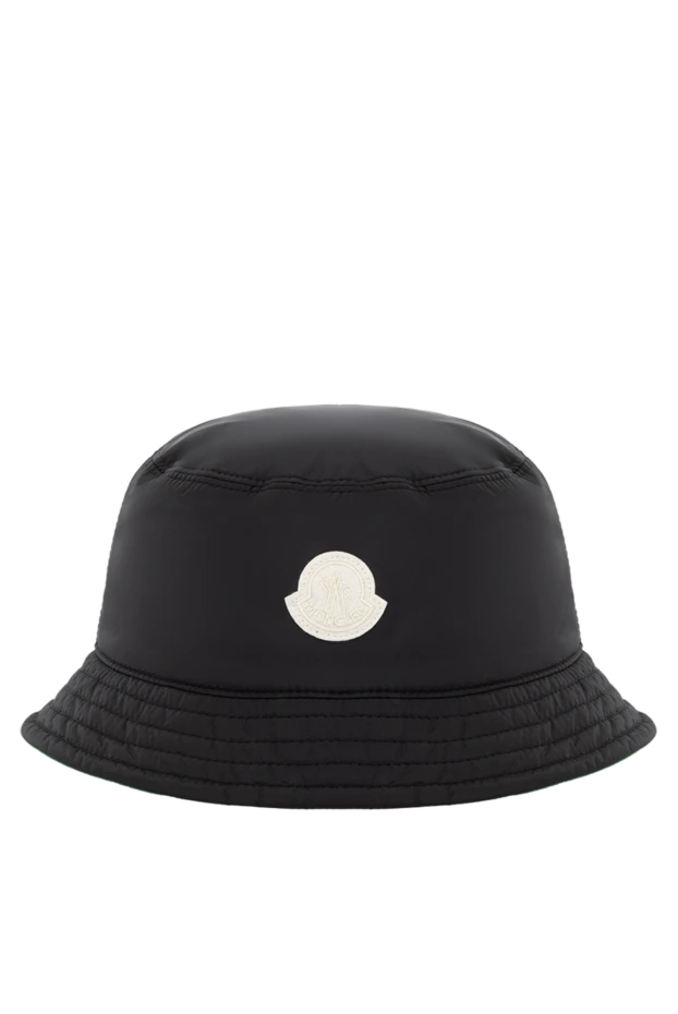 Moncler man men's polyester bucket hat, black купить с ценами и фото 178739 - photo 1