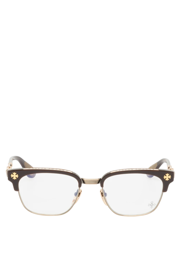 Chrome Hearts man frame made of metal and plastic, brown for men купить с ценами и фото 178757 - photo 1