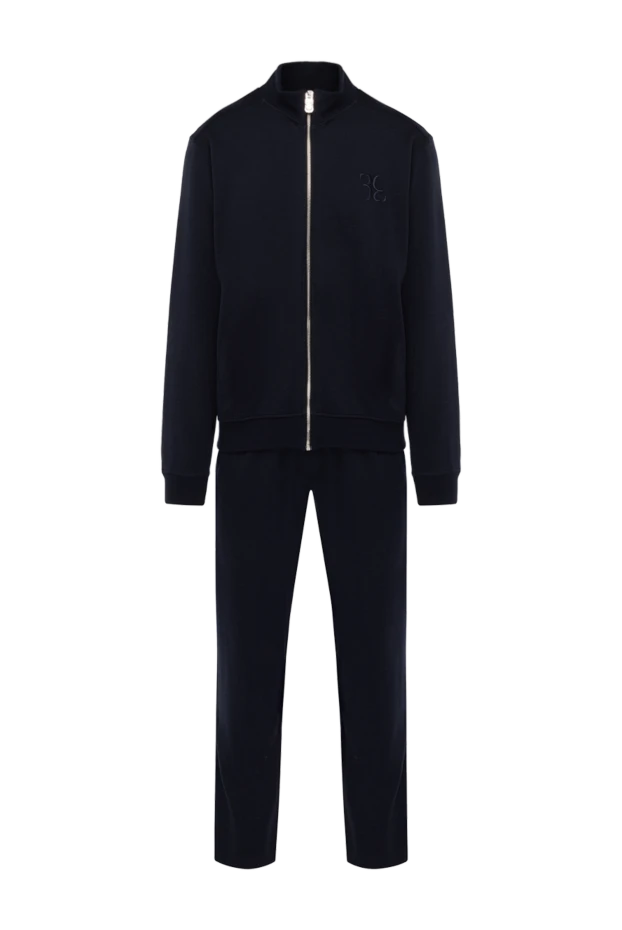 Billionaire man men's blue walking suit made of cashmere and silk купить с ценами и фото 178790 - photo 1