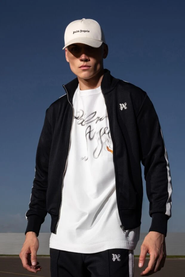 Бежевый мақтадан жасалған фирмалық кестелі бейсбол қалпақ - фото 2