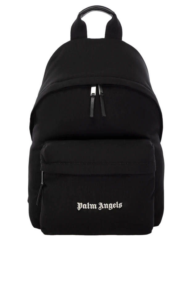 Palm Angels man black nylon backpack for men купить с ценами и фото 178829 - photo 1