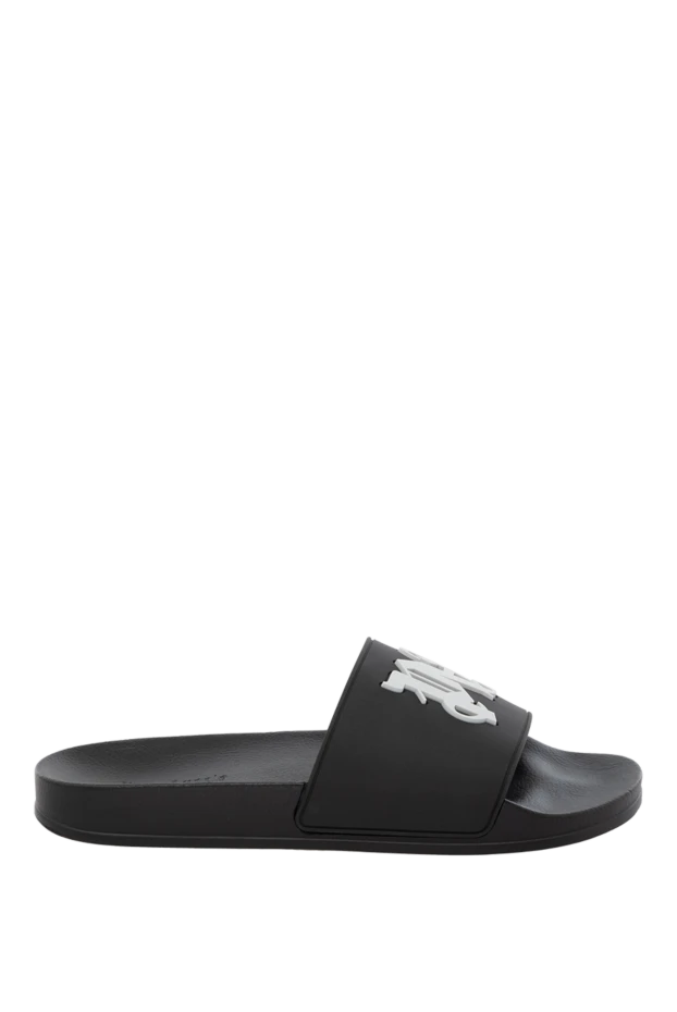 Palm Angels man black rubber slippers for men купить с ценами и фото 178837 - photo 1