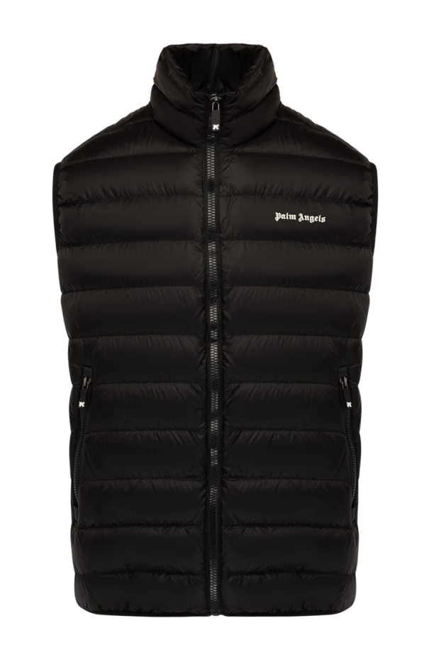 Palm Angels man black men's vest made of polyamide купить с ценами и фото 178840 - photo 1