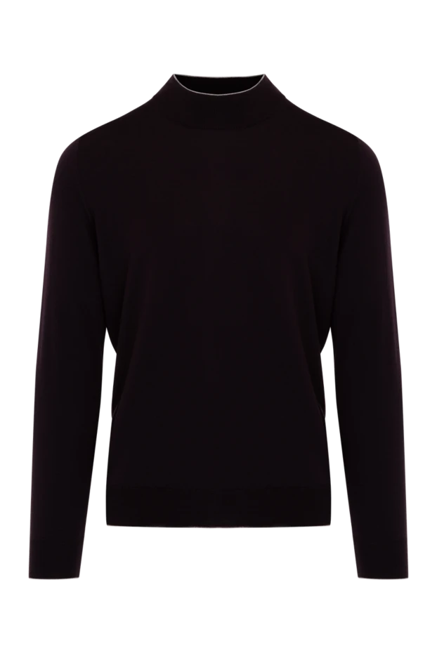 Svevo man purple men's wool jumper купить с ценами и фото 178944 - photo 1