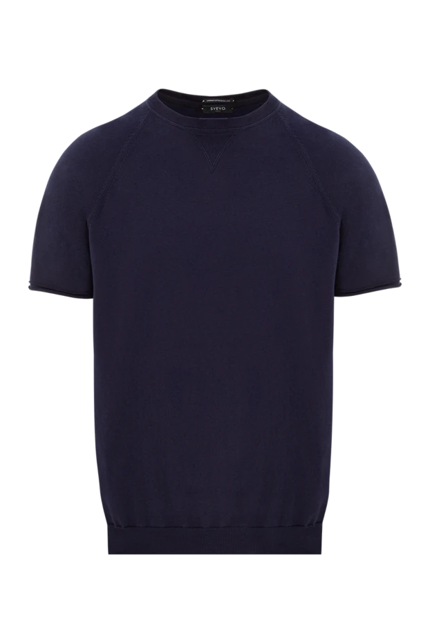 Cotton jumper blue for men - photo 1