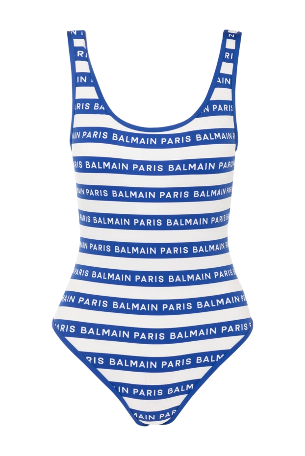 Balmain woman women's blue swimsuit made of polyamide and elastane купить с ценами и фото 179004 - photo 1