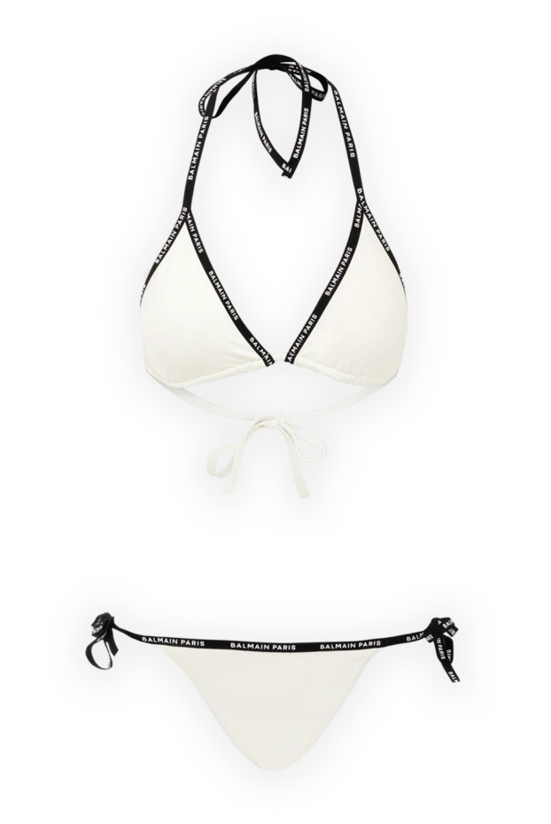 Balmain woman white women's two-piece swimsuit made of polyamide and elastane купить с ценами и фото 179007 - photo 1