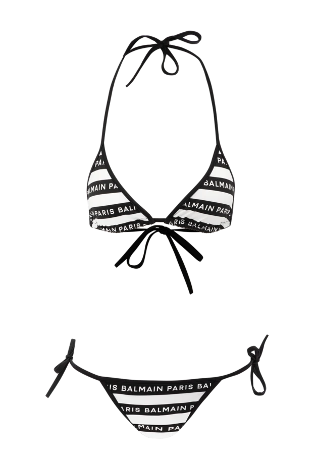 Balmain woman white women's two-piece swimsuit made of polyamide and elastane купить с ценами и фото 179008 - photo 1