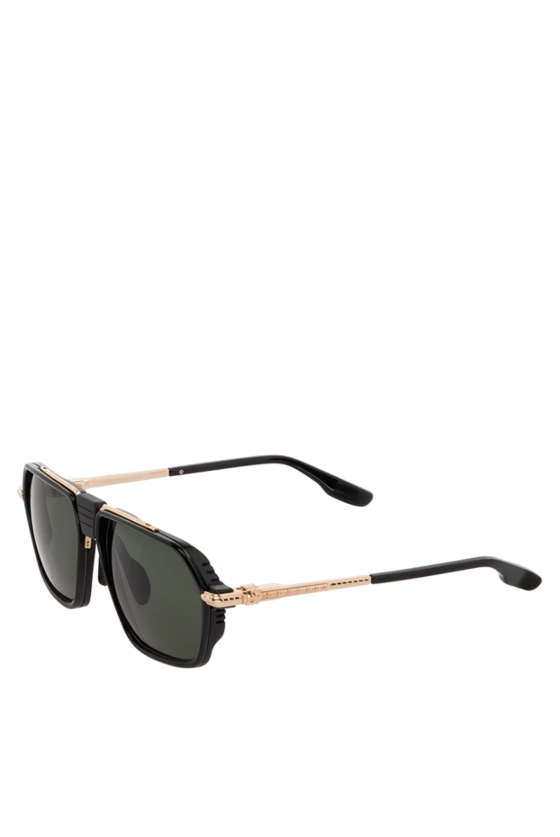 Chrome Hearts black men's metal and plastic glasses 179019 - photo 3