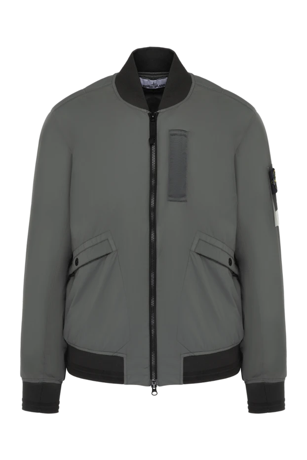 Stone Island man green men's jacket made of polyamide купить с ценами и фото 179058 - photo 1