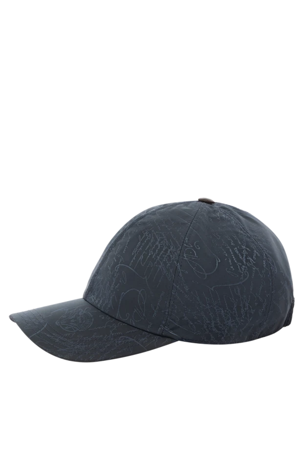 Berluti кепка синяя мужская из полиамида 179062 - фото 3