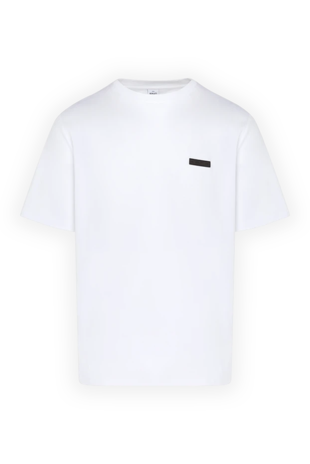 Berluti man white cotton t-shirt for men купить с ценами и фото 179063 - photo 1