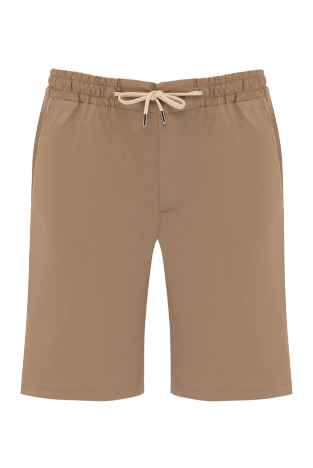 Cesare di Napoli man men's beige shorts купить с ценами и фото 179081 - photo 1