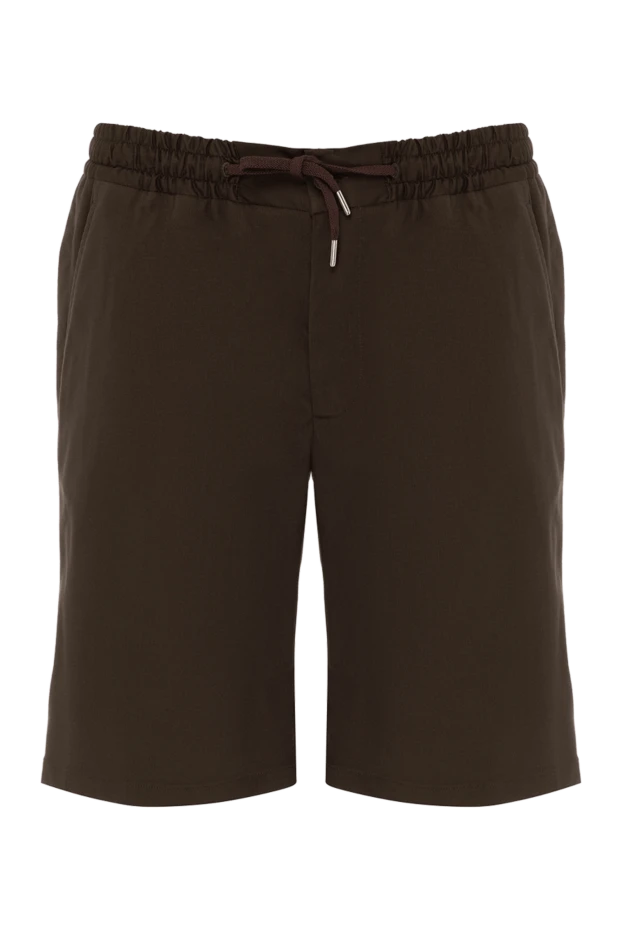 Cesare di Napoli man men's brown shorts купить с ценами и фото 179083 - photo 1