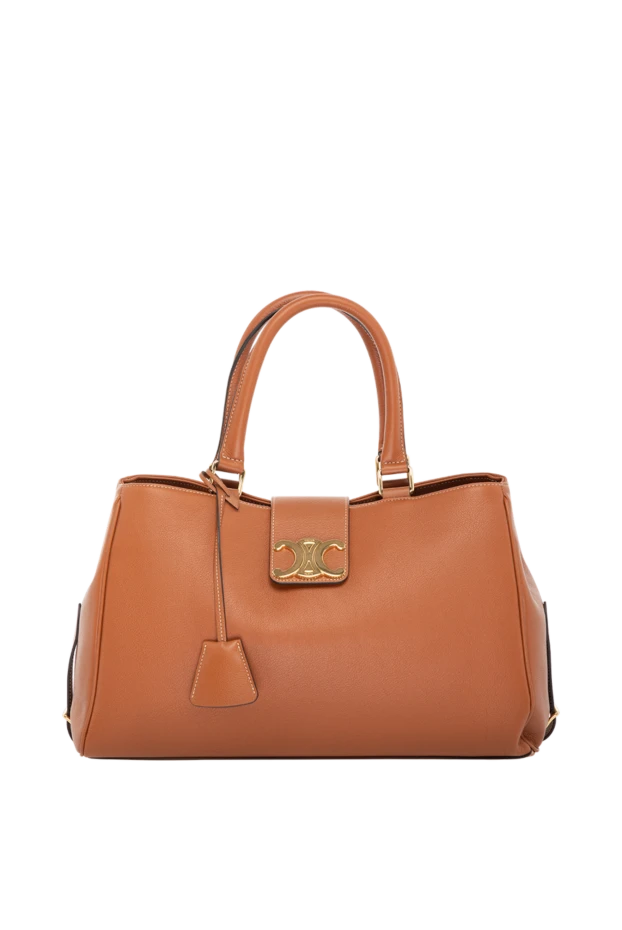 Celine woman women's bag, brown, made of genuine leather купить с ценами и фото 179160 - photo 1