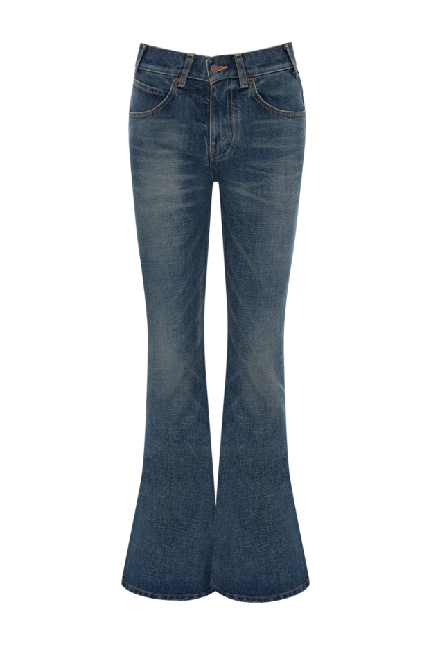 Celine woman women's blue cotton jeans купить с ценами и фото 179172 - photo 1